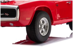 Super-Toys Auto Na Akumulator Dodge Charger R/T DLS-K12 24V7Ah Czerwony EDUKAMP 13