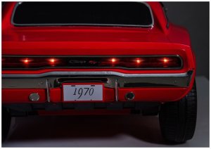 Super-Toys Auto Na Akumulator Dodge Charger R/T DLS-K12 24V7Ah Czerwony EDUKAMP 14