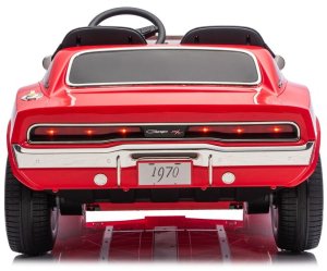 Super-Toys Auto Na Akumulator Dodge Charger R/T DLS-K12 24V7Ah Czerwony EDUKAMP 4