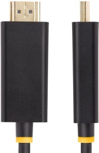 Adapter AV StarTech StarTech 1M-DP-HDMI-4K60-HDR adapter kablowy DisplayPort HDMI Typu A (Standard) Czarny 3