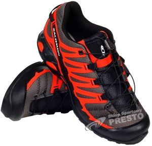 Salomon Buty męskie biegowe trailowe X-Over Salomon czerwono-czarny r. 44 2/3 11