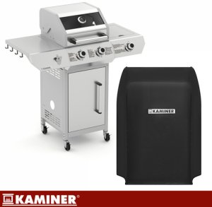 Kaminer Grill gazowy 2+1 10kW Varen 3.0 Kaminer 4