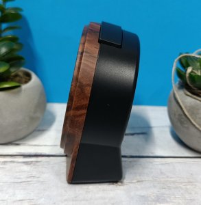 Seiko Budzik Seiko QHE210Z 8,5 cm brązowy imitacja drewna . 4