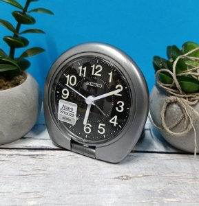 Seiko Budzik QHT018T 8 cm składany podróżny . 2