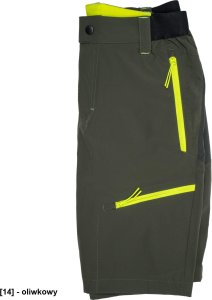 CERVA L-SURE ELIAS - Krótkie spodnie stretch ochronne do pasa szorty w stylu outdooro wykonane bardzo cienkiego elastyczne wstawkami w pasie dwie duże kieszenie L-SURE ELIAS XS 7