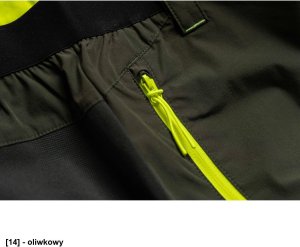 CERVA L-SURE ELIAS - Krótkie spodnie stretch ochronne do pasa szorty w stylu outdooro wykonane bardzo cienkiego elastyczne wstawkami w pasie dwie duże kieszenie L-SURE ELIAS XL 6