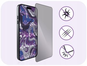moVear Szkło Hartowane Do Apple iPhone 17 Pro Max Antispy 9H 6
