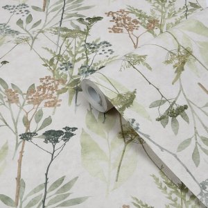 Boldwood Books Ltd WALLPAPER 125058 SOLSTICE SAGE GREEN 2