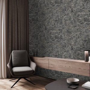 L&L WALLPAPER 122428 CARRARA ONYX 3