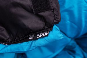 4f Śpiwór mumia Adventure 4F czarny Lewy - 2000011047948 5