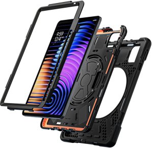 Etui na tablet Crong Defender Plus - Pancerne etui Xiaomi Pad 8 / 8 Pro / Pad 7 / 7 Pro 11.2" (czarny) 2