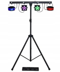 Lampa studyjna Stairville LED BossFX-2 zestaw oświetleniowy Imprez Wesel DJ oświetlenie 2