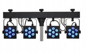 Stairville Zestaw Stairville CLB5 RGB WW Compact LED ze sterownikiem i statywem 2