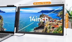 Arzopa Przenośny Monitor do Laptopa 14" FHD IPS USB-C HDMI Windows Mac Android 3