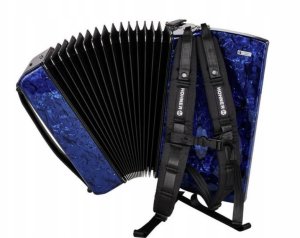 ROLAND Hohner Bravo III 72 Blue akordeon 72 basy 34 klawisze Silent Key 4