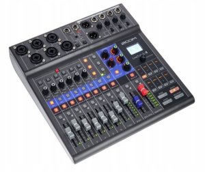 Zoom Zoom LiveTrak L-8 Mikser podcastowy 8ch interfejs USB rejestrator 3