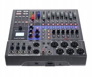 Zoom Zoom LiveTrak L-8 Mikser podcastowy 8ch interfejs USB rejestrator 4