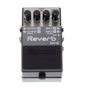 Tronsmart Boss RV-6 reverb efekt gitarowy stereo 8 trybów pogłos Boss 2