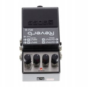 Tronsmart Boss RV-6 reverb efekt gitarowy stereo 8 trybów pogłos Boss 4