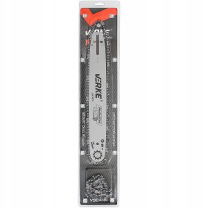 Handy VERKE V90444 Prowadnica Z 2 łańcuchami DO piły pilarki spalinowej 16" 38cm 3/8 1,3mm 56T one size 11