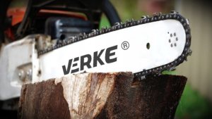 Handy VERKE V90444 Prowadnica Z 2 łańcuchami DO piły pilarki spalinowej 16" 38cm 3/8 1,3mm 56T one size 5