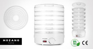 Suszarka Mozano Food Dehydrator Biała 3