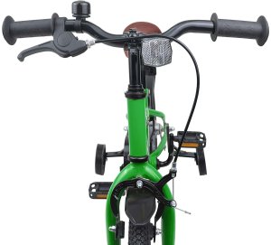vidaXL vidaXL Rower Dziecięcy 14 Cali dla dzieci w wieku 3-5 lat zielony 5