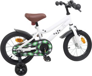 vidaXL vidaXL Rower Dziecięcy 14 Cali dla dzieci w wieku 3-5 lat Biały 3
