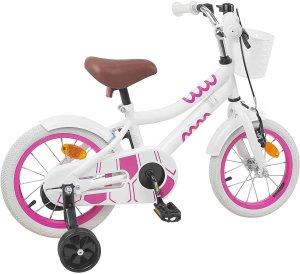 vidaXL vidaXL Rower Dziecięcy 12 Cali dla dzieci w wieku 2-4 lata Biały 3