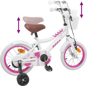 vidaXL vidaXL Rower Dziecięcy 12 Cali dla dzieci w wieku 2-4 lata Biały 7