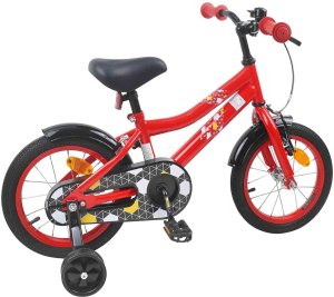 vidaXL vidaXL Rower Dziecięcy 12 Cali dla dzieci w wieku 2-4 lata czerwony 3