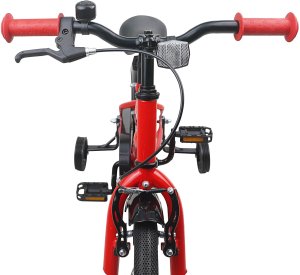 vidaXL vidaXL Rower Dziecięcy 12 Cali dla dzieci w wieku 2-4 lata czerwony 5