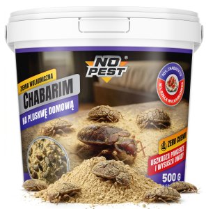 NO PEST Ziemia Wulkaniczna Środek Preparat Proszek na Pluskwy Owady Insekty Chabazyt "Chabarim" 500g 2