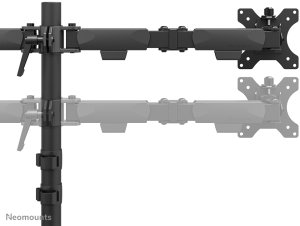 Neomounts Uchwyt biurkowy na 2 monitory 10" - 32" (DS45-600BL2) 7