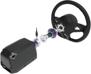 Simagic Adapter Spacer Conspit USB-A dla ARES-Wheelbases Srebrny (CP124) 2