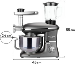 Robot planetarny Mozano Robot planetarny Mozano Kitchen Assistent Szary 2