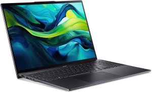 Laptop Acer NotebookACERSwiftSwift 16 AI OLEDCPU Intel Core Ultra 5226V2.1 GHz16 "2880x1800 pixelsRAM 16 GBLPDDR5x-SDRAMSSD 512 GBOn-board g NX.J3ZEL.005 (4711474673978) 3