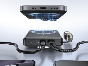 Powerbank Verk Powerbank szybkie ładowanie bezprzewodowe 5000 mah usb-c lightning 20w 5