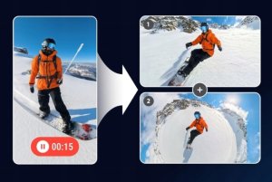 Kamera Insta360 X5 Photo Bundle biała 3
