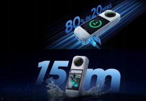 Kamera Insta360 X5 Pack Satin biała 3