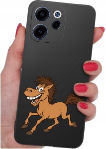 krainaGSM Do Oppo Reno15 F | 15 Fs Wzory | Silikonowe Matt Case + Szkło 9H 4