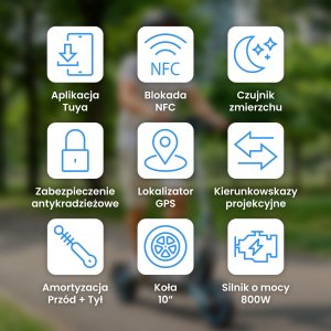 Hulajnoga elektryczna Motus Scooty 10 Max 15