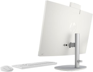 Komputer HP Hewlett-Packard HP AIO 24-cr0124nw i3-N300 23.8"FHD IPS 250nits AG 8GB DDR4 3200 SSD512 UHD Cam720p kB+Mouse Win11 Shell White 2Y 3