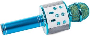 Mikrofon Verk Mikrofon bezprzewodowy bluetooth głośnik karaoke modulator głosu okrągły 8