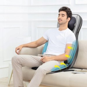Masażer Verk Shiatsu 2D/3D Masażer Pleców Szyi z Podgrzewaniem i Kompresją Powietrza 3