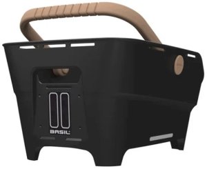 Basil Kosz tylny na bagażnik CENTO NEO rear bicycle basket 21L MIK System (ready to go) black 4