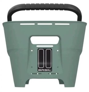 Basil Kosz tylny na bagażnik BASIL CENTO NEO rear bicycle basket 21L MultiSystem NX silvergreen 4