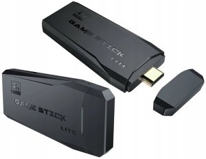 Pako Konsola Do Gier Retro TV Hal Star 2 Pady Bezprzewodowe HDMI 64GB 20000 Gier 15