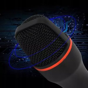 Mikrofon Logit LOGIT Mikrofon Do Komputera Pojemnościowy USB Karaoke BM-3000 6
