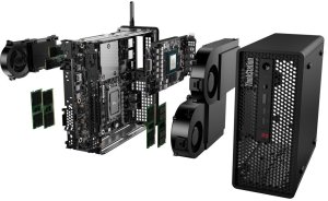 Komputer Lenovo TS/ThinkStation P3 Ultra / i7-13700K / 32GB / 512GB M.2 / Ultra SFF / Single CPU Workstation Rack mountable / integreated / 300W  / Linux Ubuntu 22.04 LTS / 3/3 OnSite 12
